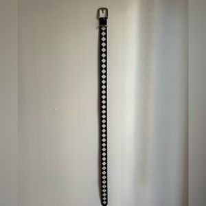 Stussy Checkered Leather Belt S\M